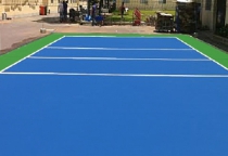 THI CÔNG SÂN BÓNG CHUYỀN