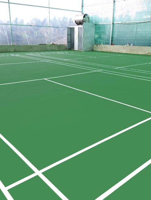 THI CÔNG SÂN CẦU LÔNG