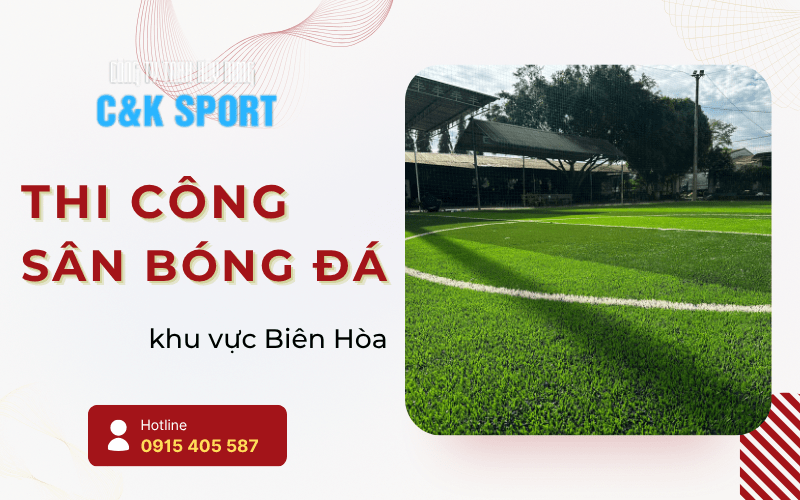 thi công sân bóng đá