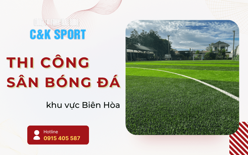 thi công sân bóng đá