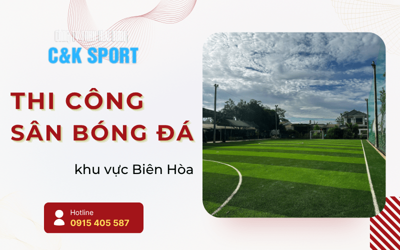 thi công sân bóng đá