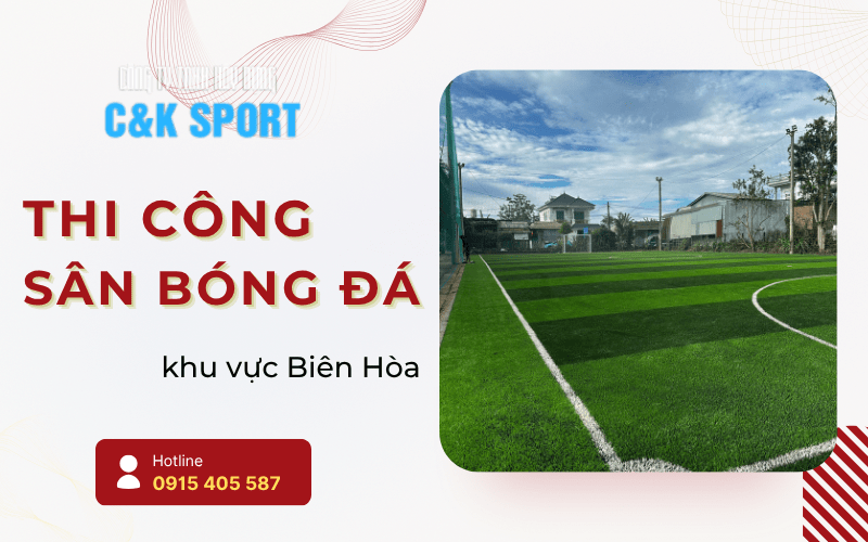 thi công sân bóng đá