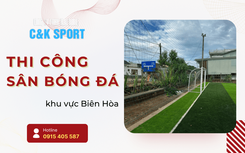 thi công sân bóng đá