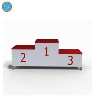 Bục phát thưởng có xe đẩy