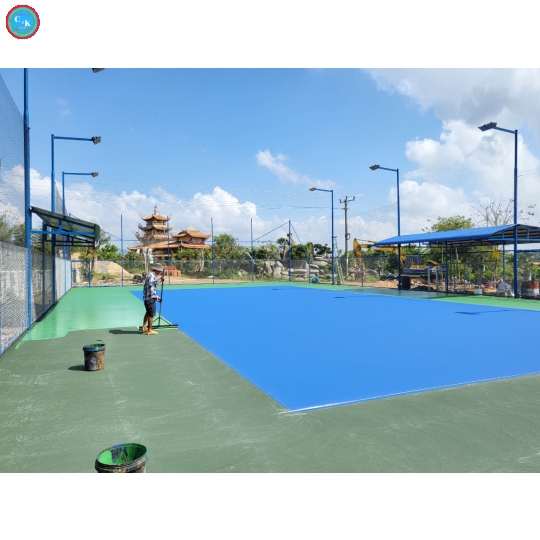 Sân tennis ngoài trời