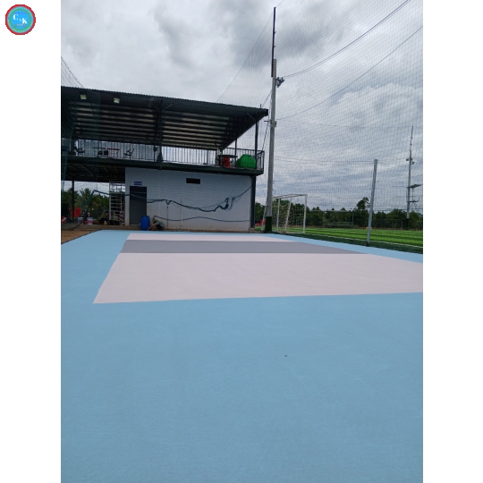 Thi công sân pickleball ở Cai Lậy - Tiền Giang